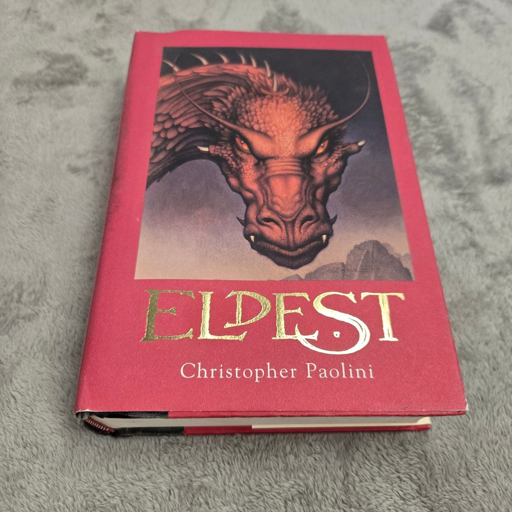 Eldest Christopher Paolini Inheritance Book 2 First Edition Hardcover Knopf 2005